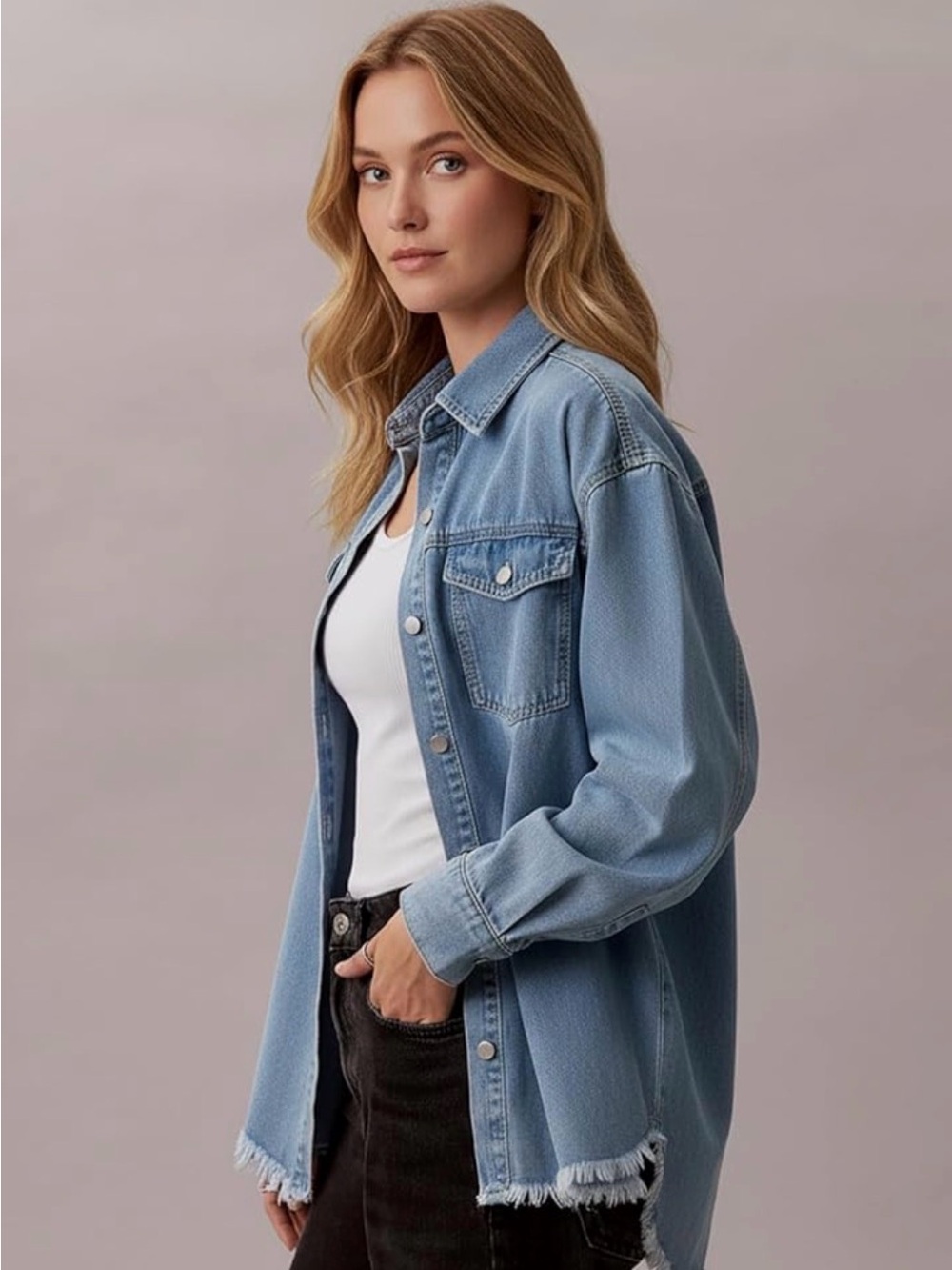 Women's Oversize Denim Jacket